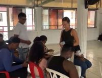 El meritorio Cuerpo de Bomberos Voluntarios de Buenaventura apoyó jornada social en pro de un sector de población vulnerable
