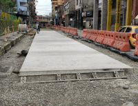 Información sobre obras de reposición de pavimento en el sector Catedral - F8 en Buenaventura