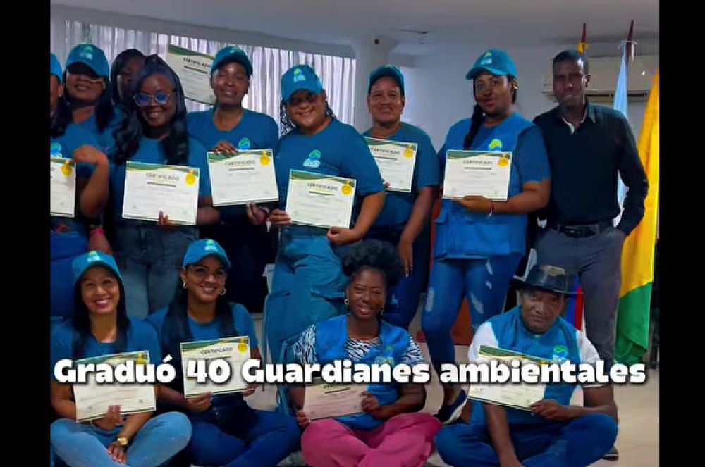 El EPA Buenaventura graduó a 40 ciudadanos como Guardianes del Ambiente