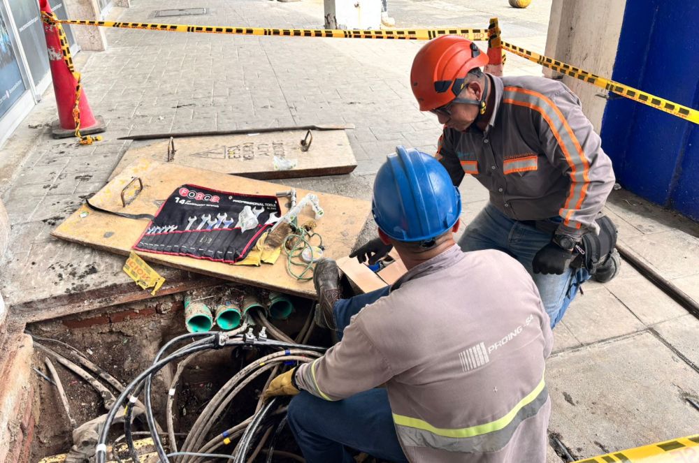 Celsia avanza en el plan de modernización de las redes de energía en el malecón en Buenaventura