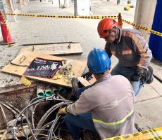 Celsia avanza en el plan de modernización de las redes de energía en el malecón en Buenaventura