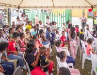 Cine al Barrio promovió la integración familiar en los barrios Independencia y Rockefeller de Buenaventura