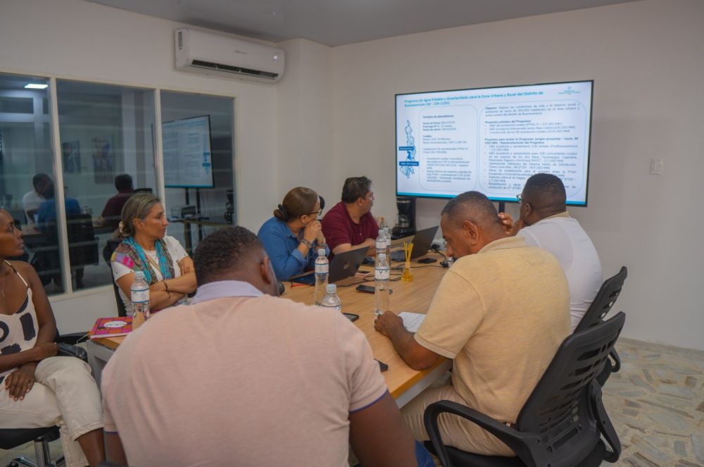 En Buenaventura de avanza en los proyectos para mejorar el servicio de agua potable