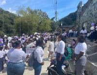 La Alcaldía de Buenaventura acompañó marcha en Cisneros contra la violencia de género