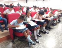 140 estudiantes participaron en la semifinal de las I Olimpiadas Distritales en Matemáticas en Buenaventura