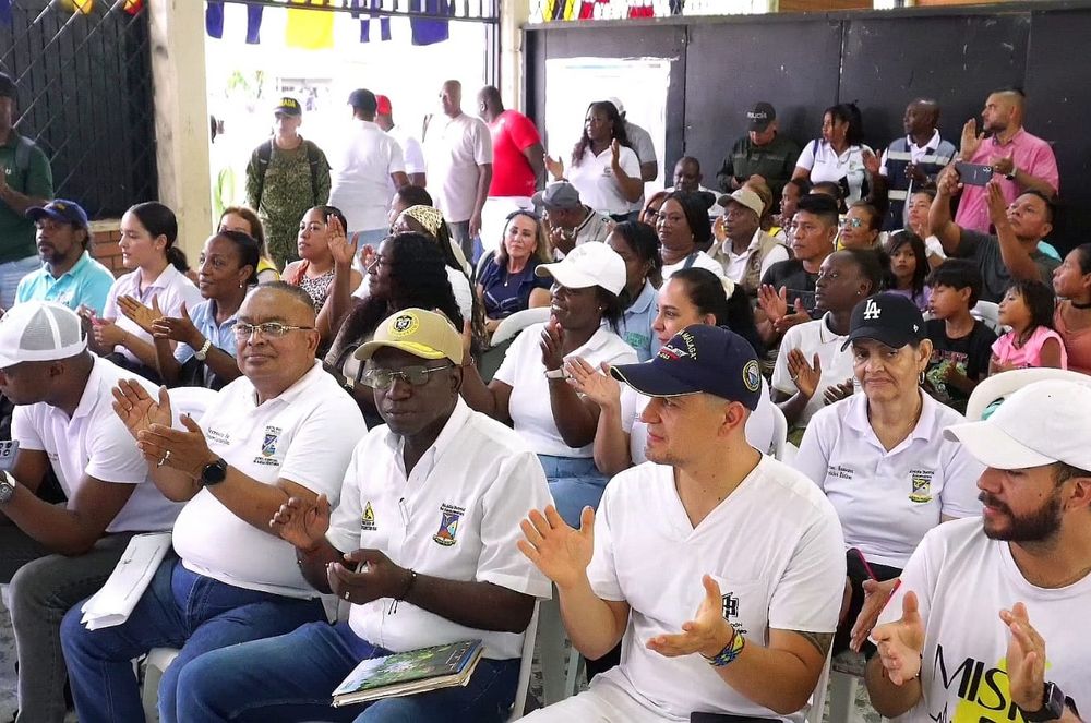 Comunidades rurales Córdoba, San Cipriano y Santa Elena en Buenaventura, participaron en el Consejo de Gobierno a la Calle