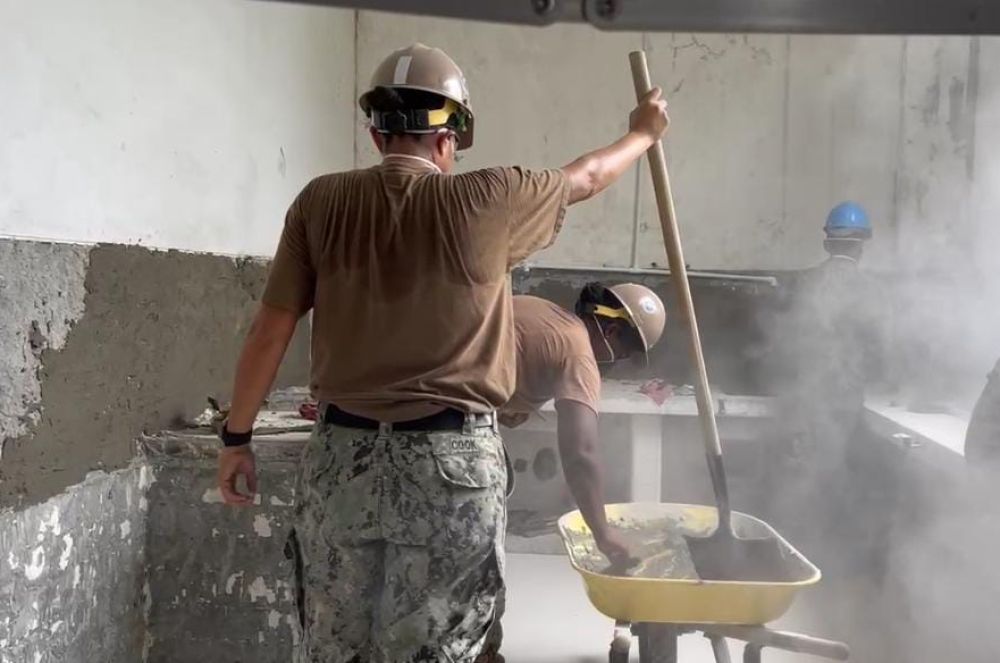 La Alcaldía Distrital, la Cooperación Internacional y la Armada Nacional impulsan mejoras en infraestructura educativa de Buenaventura