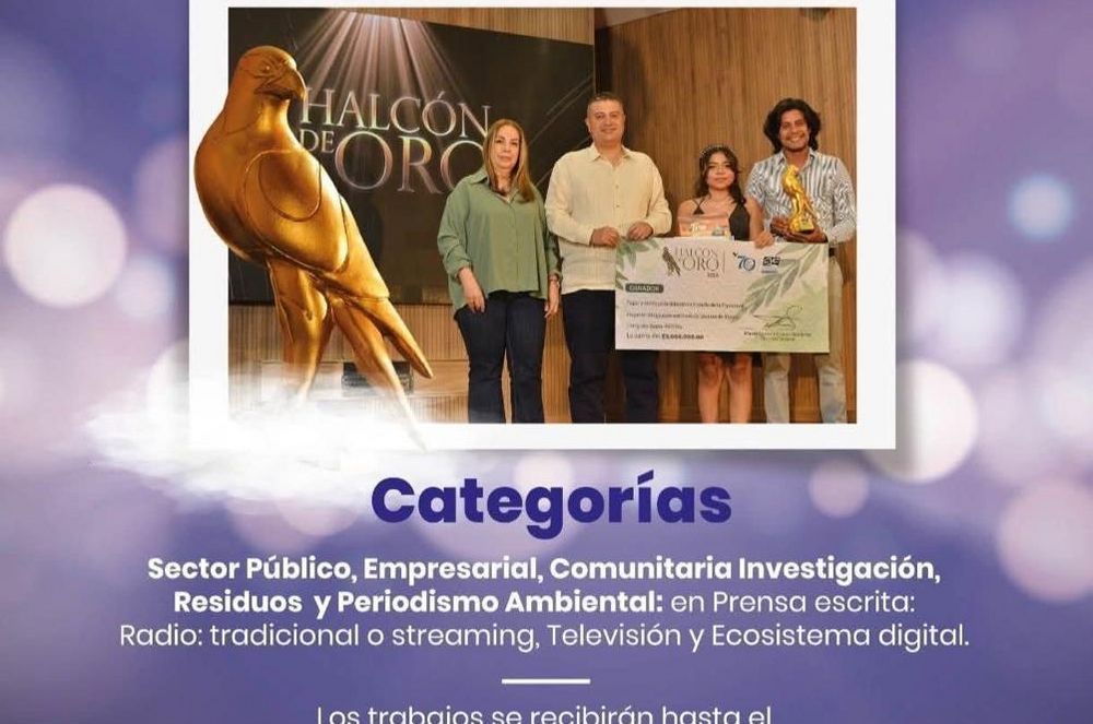 Está abierta convocatoria para el Halcón de Oro 2025 hasta el 21 de noviembre de 2025