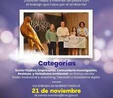 Está abierta convocatoria para el Halcón de Oro 2025 hasta el 21 de noviembre de 2025