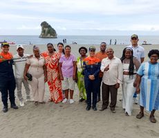La Dimar entregó concesión para fortalecer el turismo formal en la playa de El Morro en Tumaco