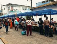 El Mercado Campesino reuni&oacute; a productores y familias en el barrio Panamericano en Buenaventura