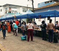 El Mercado Campesino reunió a productores y familias en el barrio Panamericano en Buenaventura