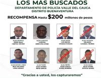 Capturan en Buenaventura a presunto cabecilla criminal alias B&uacute;ho incluido en el cartel de los m&aacute;s buscados