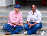 El Ministro de Justicia anunci&oacute; desde Buenaventura un decreto para dignificar la labor de mujeres buscadoras en Colombia