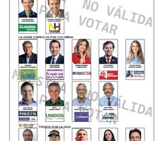 As&iacute; qued&oacute; la ubicaci&oacute;n de consultas y precandidatos en la tarjeta electoral para el 8 de marzo de 2026