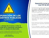 Depuraci&oacute;n de los registros p&uacute;blicos de acuerdo con la Ley 1727 de 2014
