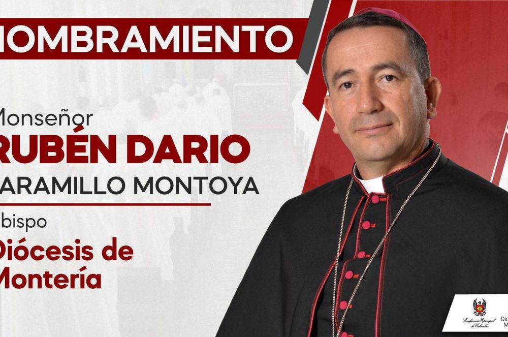 El Papa Le&oacute;n XIV nombra como nuevo obispo de Monter&iacute;a a Monse&ntilde;or Rub&eacute;n Dar&iacute;o Jaramillo Montoya