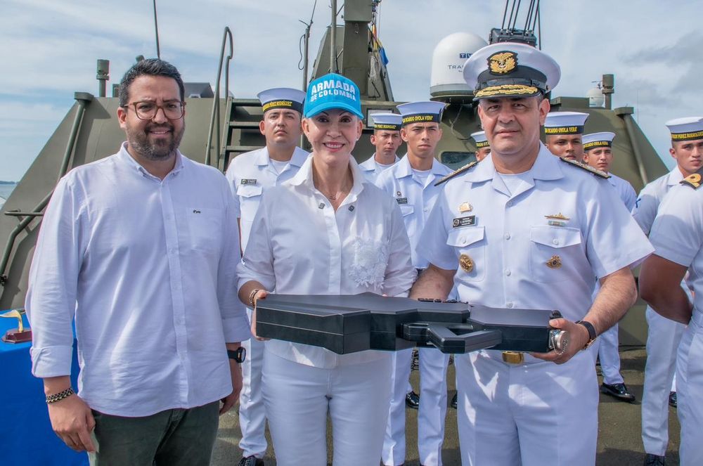 En Buenaventura, la Armada Nacional ya cuenta con moderno sistema antidrones, gracias a la Tasa de Seguridad