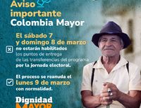 Esto es lo que debe saber sobre la entrega de transferencias monetarias en jornada electoral