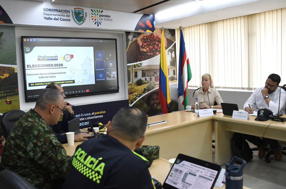 El Valle del Cauca garantiza seguridad en todos los puestos de votaci&oacute;n para las elecciones del 8 de marzo sin traslado de mesas