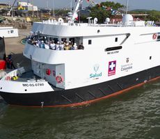 Zarpa desde Cartagena el Buque Hospital Benkos Bioh&oacute; para atender comunidades del Pac&iacute;fico colombiano