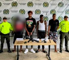 Presuntos responsables de almacenar armas de uso privativo en vivienda de Buenaventura fueron judicializados