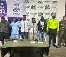 Polic&iacute;a captura a seis personas y aprehende a dos menores en operativos contra estructuras criminales en Buenaventura