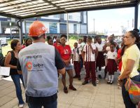 Estudiantes de la IE San Antonio en Buenaventura exploran el sector log&iacute;stico con visita a la zona franca CELPA