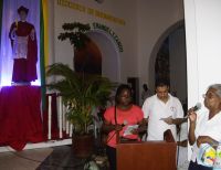Se realizó el tercer día de la novena a San Buenaventura