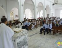 Secretaría de Tránsito celebró sus 38 años de creación en la ciudad con una eucaristía