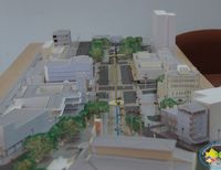 Los tres sitios emblemáticos del bulevar son la estatua de Monseñor Valencia Cano, el ancla y la estatua de José Prudencio Padilla: Lides Lerma