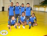 Se inició el cuadrangular de fútbol sala donde participan, Brigada de Infantería de Marina, Policía, Administración Distrital y Periodistas