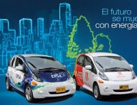 Carros eléctricos le Juegan Limpio al Planeta en Los Juegos Mundiales 2013 en Cali