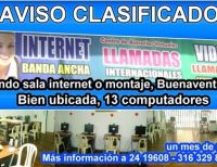 Vendo sala de Internet
