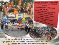El 21 de mayo se realizará el desfile de comparsas en el Día Nacional de la Afrocolombianidad