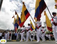 La comunidad bonaverense disfrutó de los actos programados por el Bicentenario de la Independencia de Colombia