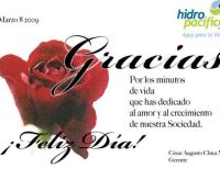Feliz Día de la Mujer