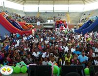 La Gestora Social Claudia Caicedo Stevens, realizó la celebración del Día del Niño