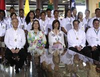 Jóvenes voleibolistas de Buenaventura recibieron medallas por parte de los Cancilleres de Alianza del Pacífico