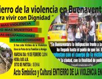 Marcha entierro de la violencia en Buenaventura