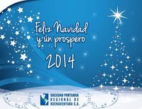 Feliz Navidad les desea la Sociedad Portuaria Regional de Buenaventura