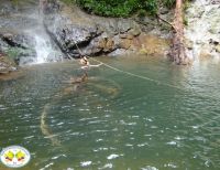 Asaltaron lancha en la cascada La Sierpe en bahía Málaga