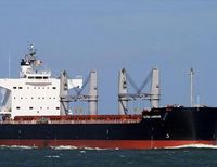 Motonave  Ultra Lanigan con cerca de 50.000 toneladas de yeso llega a Sociedad Portuaria