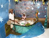 El pesebre del barrio El Cristal fue seleccionado como ganador