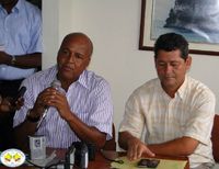 El alcalde está complacido por la participación de Buenaventura en la Primera B