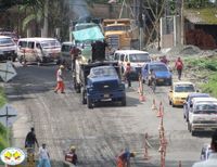Infraestructura Vial inicia re parcheo en la Avenida Simón Bolívar