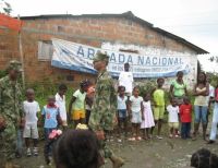 ARMADA NACIONAL Y ACCION SOCIAL DE LA PRESIDENCIA DE LA REPUBLICA LIDERARON JORNADA DE ACCIÓN INTEGRAL EN “VILLA ESTELA”
