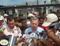 El Presidente Álvaro Uribe visitó la ciudad para hacer seguimiento al CONPES Social para Buenaventura