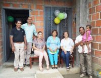 Comfenalco Valle, Regional Buenaventura entregó 5 casas construidas con subsidios de vivienda rural