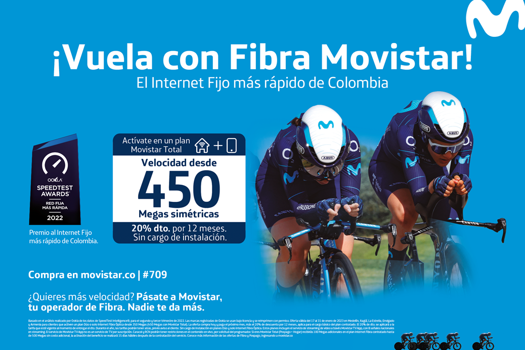 Movistar comienza el año con nuevas aplicaciones y más cobertura en Colombia
